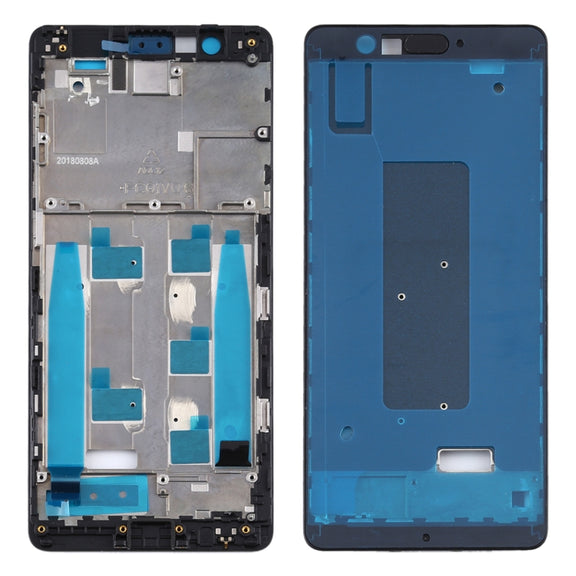 Middle Frame Bezel Plate for Nokia 5.1 TA-1061 TA-1075 TA-1076 TA-1088 TA-1081(Black)