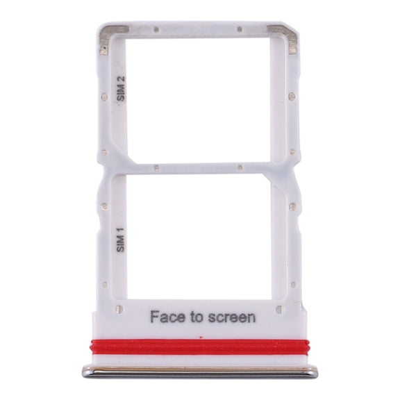 SIM Card Tray + SIM Card Tray for Xiaomi Mi 10 Lite 5G (Silver)