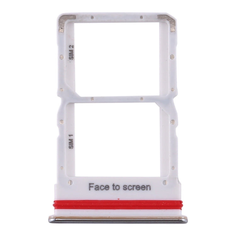 SIM Card Tray + SIM Card Tray for Xiaomi Mi 10 Lite 5G (Silver)