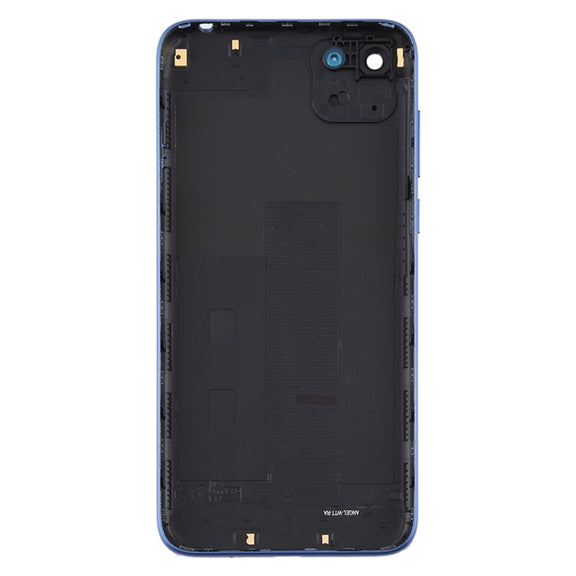 Original Battery Back Cover with Camera Lens Cover for Huawei Y5p(Blue)