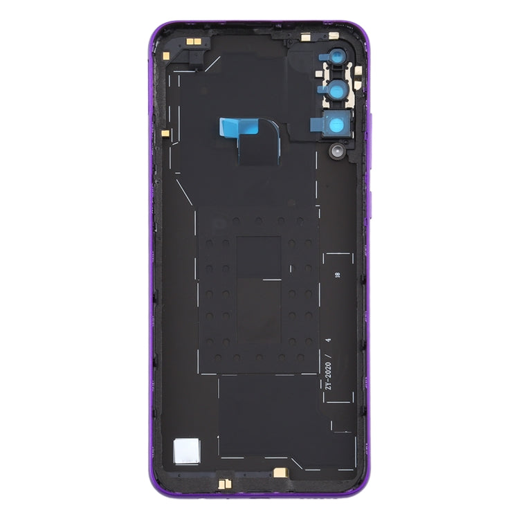 Original Battery Back Cover with Camera Lens Cover for Huawei Y6p(Purple)
