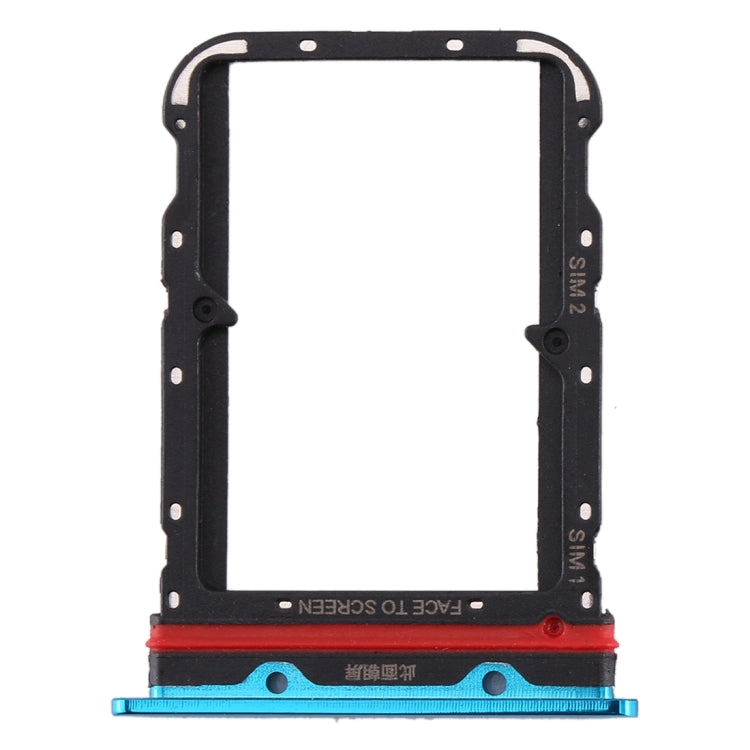 SIM Card Tray + SIM Card Tray for Xiaomi Mi 10(Blue)