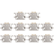 For Meizu Meilan Max / M5 / Meilan E / Note 6 / M3 Max 10pcs Charging Port Connector