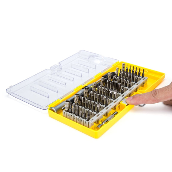 60 in 1 S2 Tool Steel Precision Screwdriver Nutdriver Bit Repair Tools Kit(Orange)