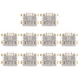 For Vivo X7 / X7 Plus 10pcs Charging Port Connector - Single Tail Connector by PMc TechLife | Online Shopping South Africa | PMc TechLife | Buy Now Pay Later Mobicred