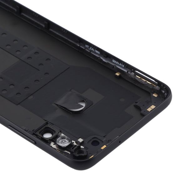 Battery Back Cover With Camera Lens Cover for Huawei Honor Play 9A(Black)