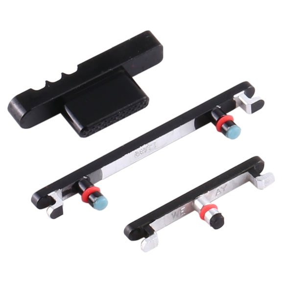 For OnePlus 8 Power Button and Volume Control Button (Black)