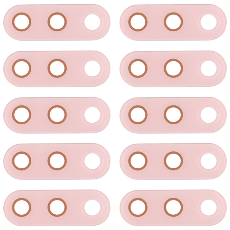 10 PCS Back Camera Lens for Nokia 4.2 / TA-1184 / TA-1133 / TA-1149 / TA-1150 / TA-1157(Pink)