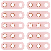 10 PCS Back Camera Lens for Nokia 4.2 / TA-1184 / TA-1133 / TA-1149 / TA-1150 / TA-1157(Pink)