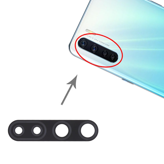 For OPPO A91 10pcs Back Camera Lens