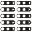 For Vivo iQOO Pro 10pcs Back Camera Lens - Camera Parts by PMC TechLife | Online Shopping South Africa | PMC TechLife