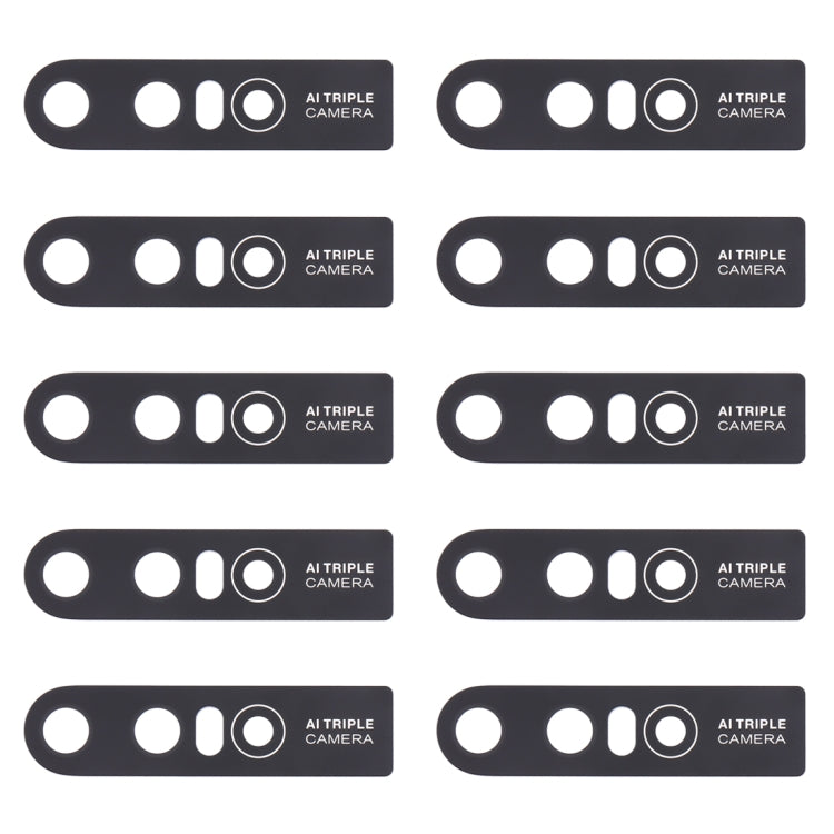 For Vivo S1 / V15 10pcs Back Camera Lens (Black)