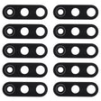 For Vivo Y3 10pcs Back Camera Lens - Camera Parts by PMC TechLife | Online Shopping South Africa | PMC TechLife