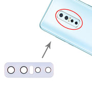 For Vivo V17 Pro 10pcs Back Camera Lens (White)
