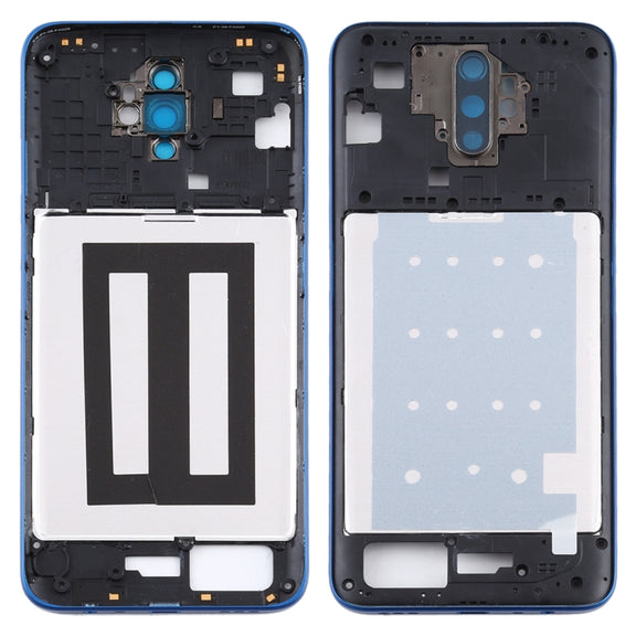 For OPPO A11X / A9(2020) Middle Frame Bezel Plate (Blue)