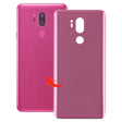 Back Cover for LG G7 ThinQ(Red) - For LG by PMC TechLife | Online Shopping South Africa | PMC TechLife | Buy Now Pay Later Mobicred