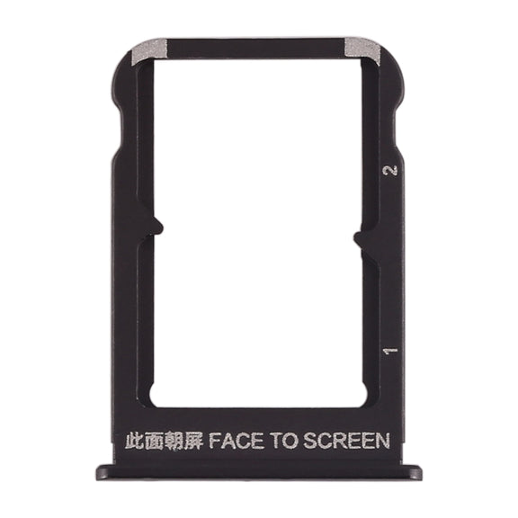 SIM Card Tray + SIM Card Tray for Xiaomi Mi Mix 3 (Black)