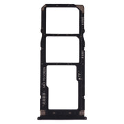 SIM Card Tray + SIM Card Tray + Micro SD Card Tray for Xiaomi Mi Play(Black)