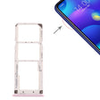 SIM Card Tray + SIM Card Tray + Micro SD Card Tray for Xiaomi Mi Play(Pink) - Card Tray by PMc TechLife | Online Shopping South Africa | PMc TechLife | Buy Now Pay Later Mobicred