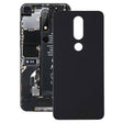 Back Cover for Nokia X6 (2018)(Black) - Back Cover by PMC TechLife | Online Shopping South Africa | PMC TechLife | Buy Now Pay Later Mobicred