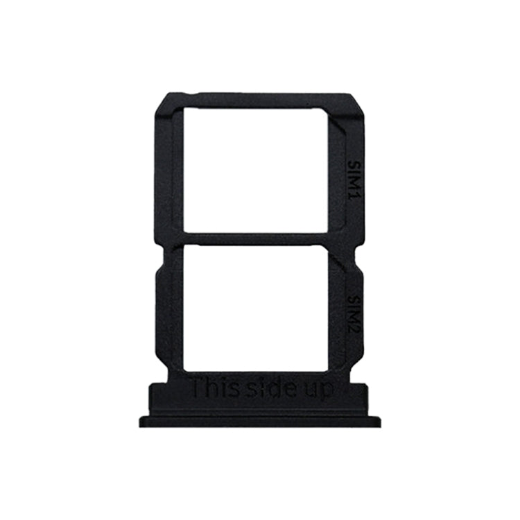 For OnePlus 5T A5010 SIM Card Tray + SIM Card Tray (Black)