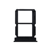For OnePlus 5T A5010 SIM Card Tray + SIM Card Tray (Black)