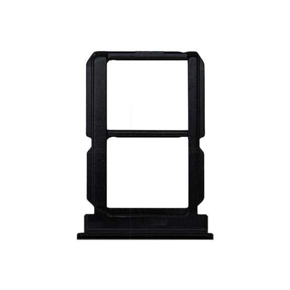 For OnePlus 5T A5010 SIM Card Tray + SIM Card Tray (Black)