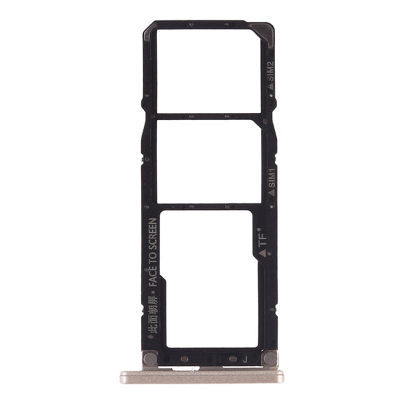 SIM Card Tray + SIM Card Tray + Micro SD Card for Xiaomi Redmi S2(Gold)