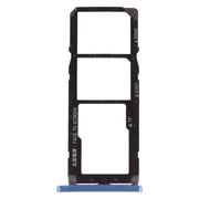 SIM Card Tray + SIM Card Tray + Micro SD Card for Xiaomi Redmi S2(Blue)