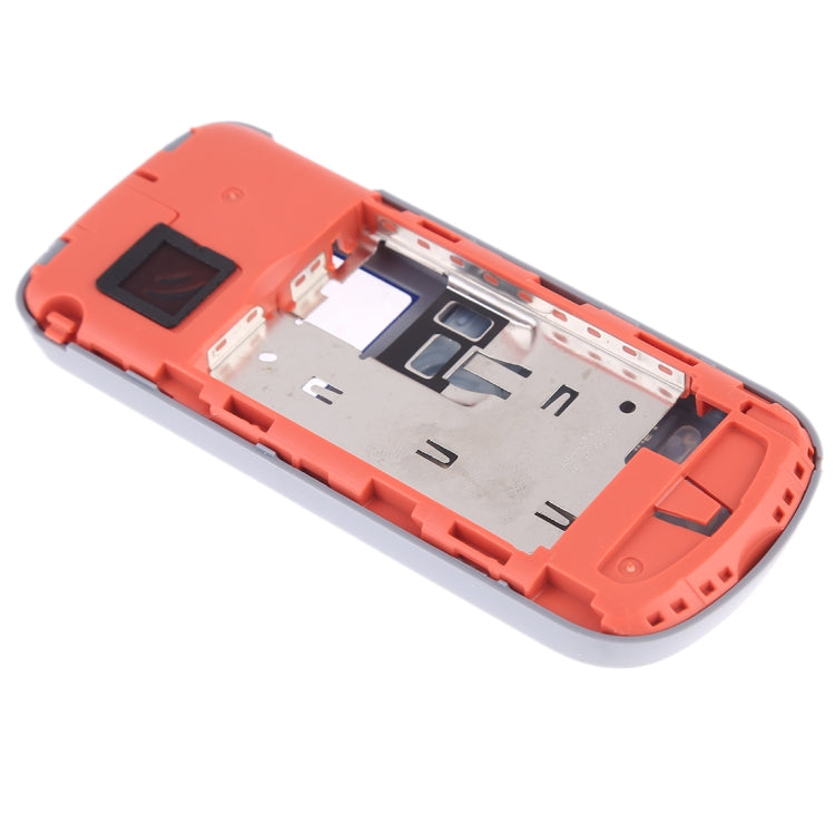 Full Housing Cover (Front Cover + Middle Frame Bezel + Battery Back Cover + Keyboard) for Nokia 1202