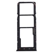 For OPPO Realme 3 SIM Card Tray + SIM Card Tray + Micro SD Card Tray (Black)