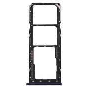 For Realme 2 SIM Card Tray + SIM Card Tray + Micro SD Card Tray (Black)