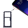 For Meizu M6T SIM Card Tray + SIM / Micro SD Card Tray (Blue) - For Meizu by PMc TechLife | Online Shopping South Africa | PMc TechLife | Buy Now Pay Later Mobicred