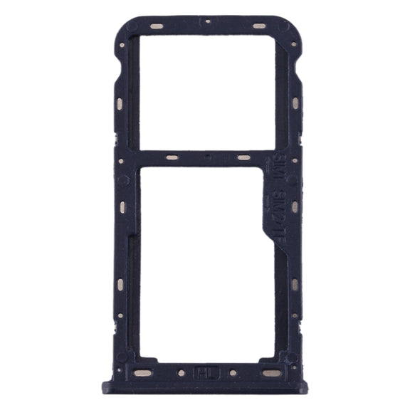 For Meizu M6T SIM Card Tray + SIM / Micro SD Card Tray (Blue)