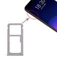 For Meizu M6T SIM Card Tray + SIM / Micro SD Card Tray (Silver) - For Meizu by PMc TechLife | Online Shopping South Africa | PMc TechLife | Buy Now Pay Later Mobicred