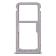 For Meizu M6T SIM Card Tray + SIM / Micro SD Card Tray (Silver)