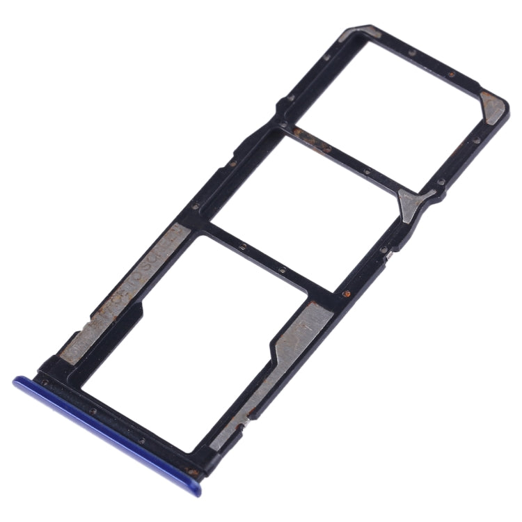 SIM Card Tray + SIM Card Tray + Micro SD Card for Xiaomi Redmi 7 (Blue)