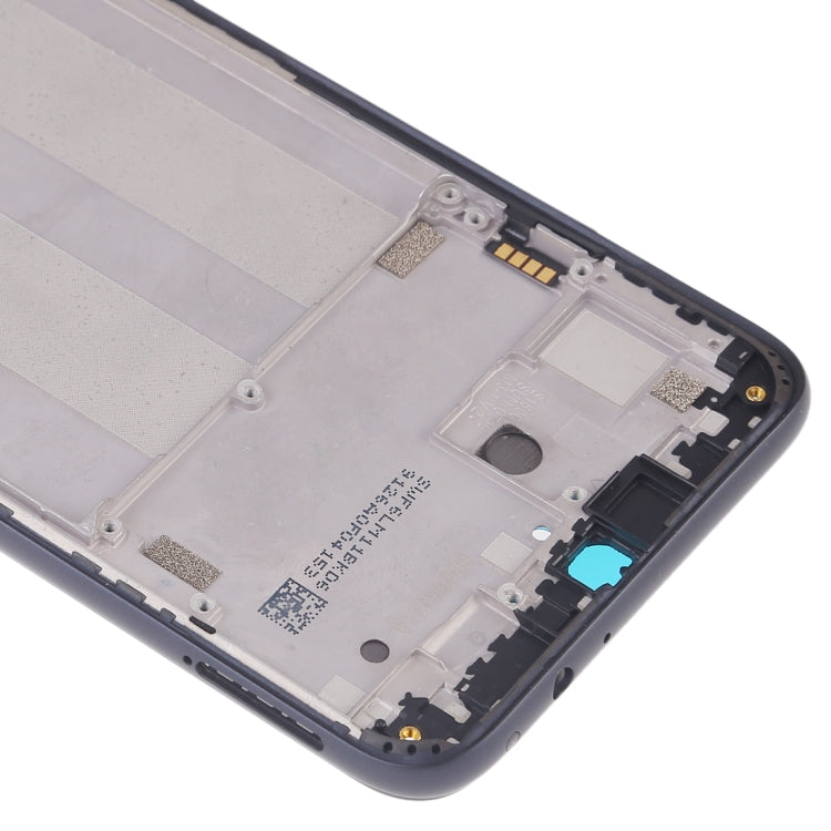 Middle Frame Bezel Plate with Side Keys for Xiaomi Redmi 7(Black)