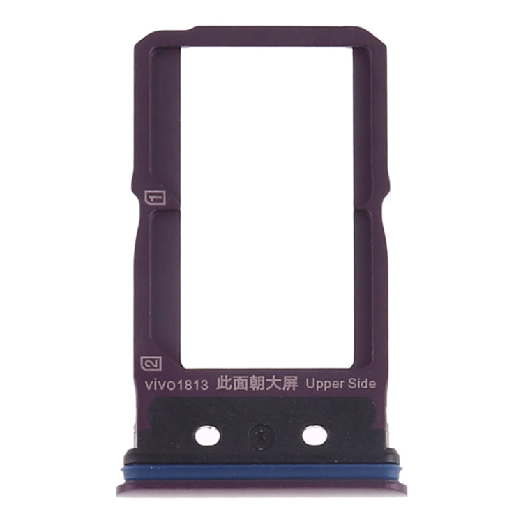For Vivo NEX Dual Display SIM Card Tray + SIM Card Tray (Purple)