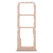 For vivo Y5s SIM Card Tray + SIM Card Tray + Micro SD Card Tray (Gold)