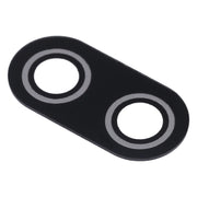 10 PCS Back Camera Lens Cover for Asus ZenFone Max Plus(M1) X018DC Pegasus 4s ZB570TL 5.7 inch (Black)