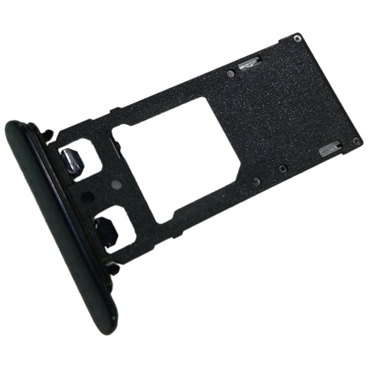 SIM1 Card Tray + SIM2 Card / Micro SD Card Tray for Sony Xperia XZ(Blue)