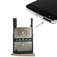 2 SIM Card Tray + Micro SD Card Tray for Motorola Moto Z Play(Gold) - Card Socket by PMc TechLife | Online Shopping South Africa | PMc TechLife | Buy Now Pay Later Mobicred