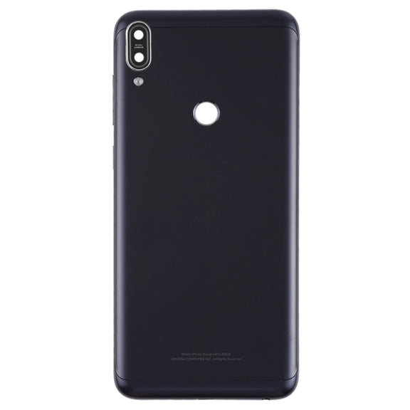 Back Cover with Camera Lens & Side Keys for Asus Zenfone Max Pro (M1) / ZB601KL(Black)
