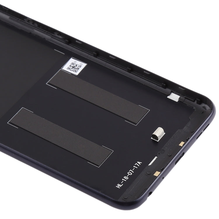 Back Cover with Camera Lens & Side Keys for Asus Zenfone Max Pro (M1) / ZB601KL(Black)