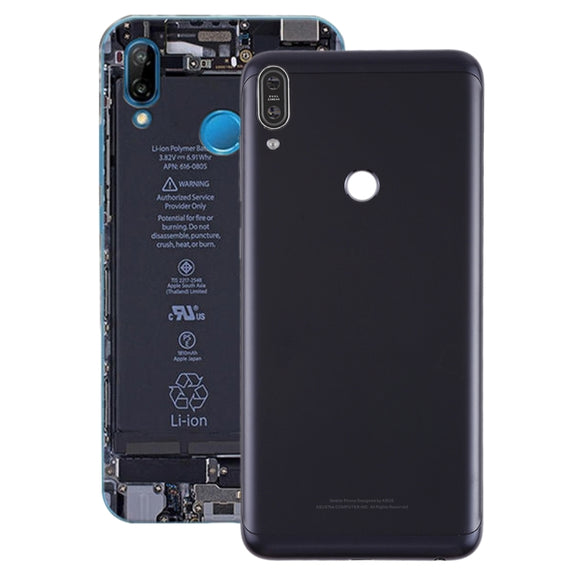 Back Cover with Camera Lens & Side Keys for Asus Zenfone Max Pro (M1) / ZB601KL(Black)