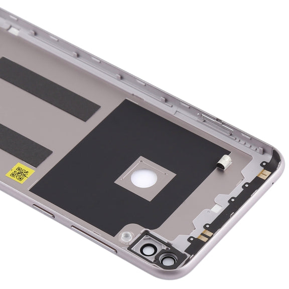 Back Cover with Camera Lens & Side Keys for Asus Zenfone Max Pro (M1) / ZB601KL(Silver)