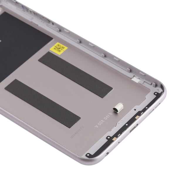 Back Cover with Camera Lens & Side Keys for Asus Zenfone Max Pro (M1) / ZB601KL(Silver)