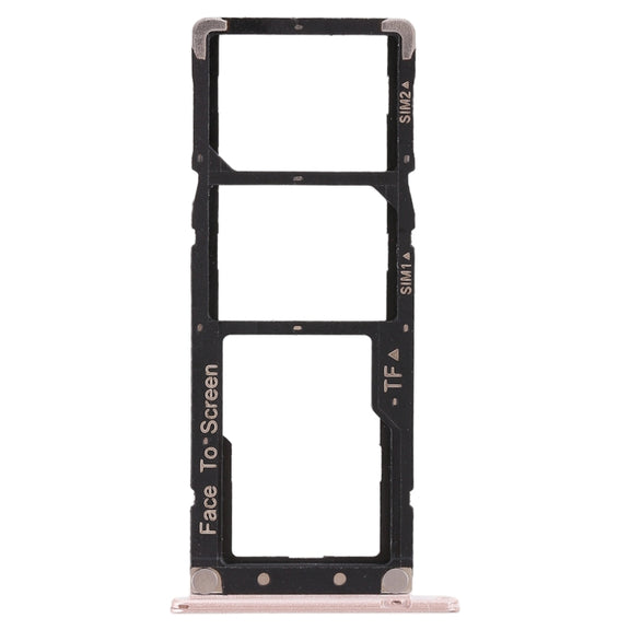 2 SIM Card Tray + Micro SD Card Tray for Asus ZenFone 4 Max ZC520KL(Gold)