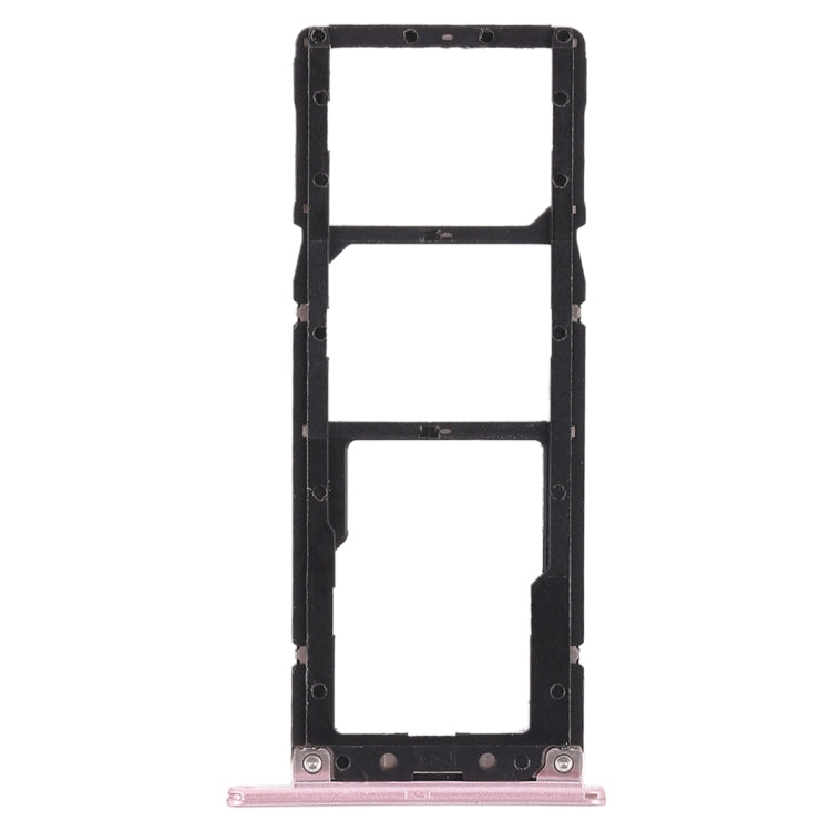 2 SIM Card Tray + Micro SD Card Tray for Asus ZenFone 4 Max ZC520KL(Rose Gold)